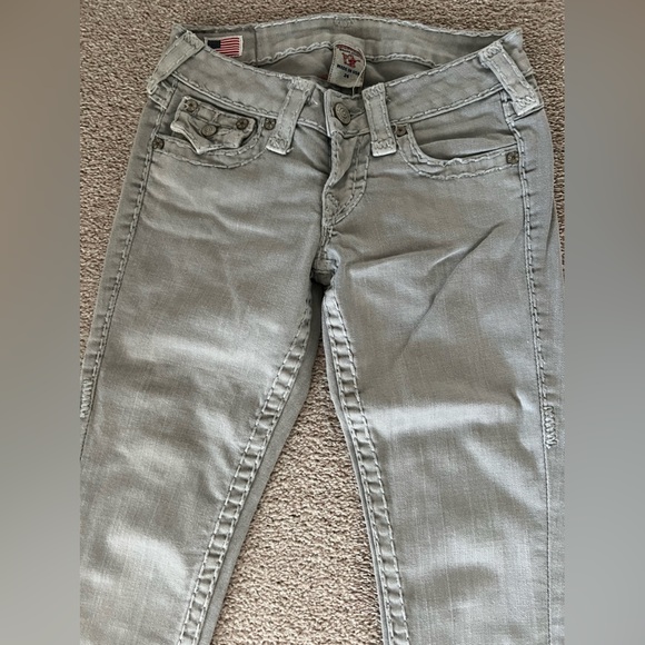 TRUE RELIGION BILLY SUPER T LOW RISE JEANS! - Picture 3 of 9
